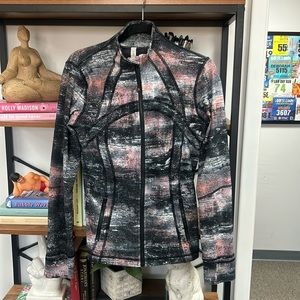 Lululemon Align jacket.  Galaxy print.  Size 10
